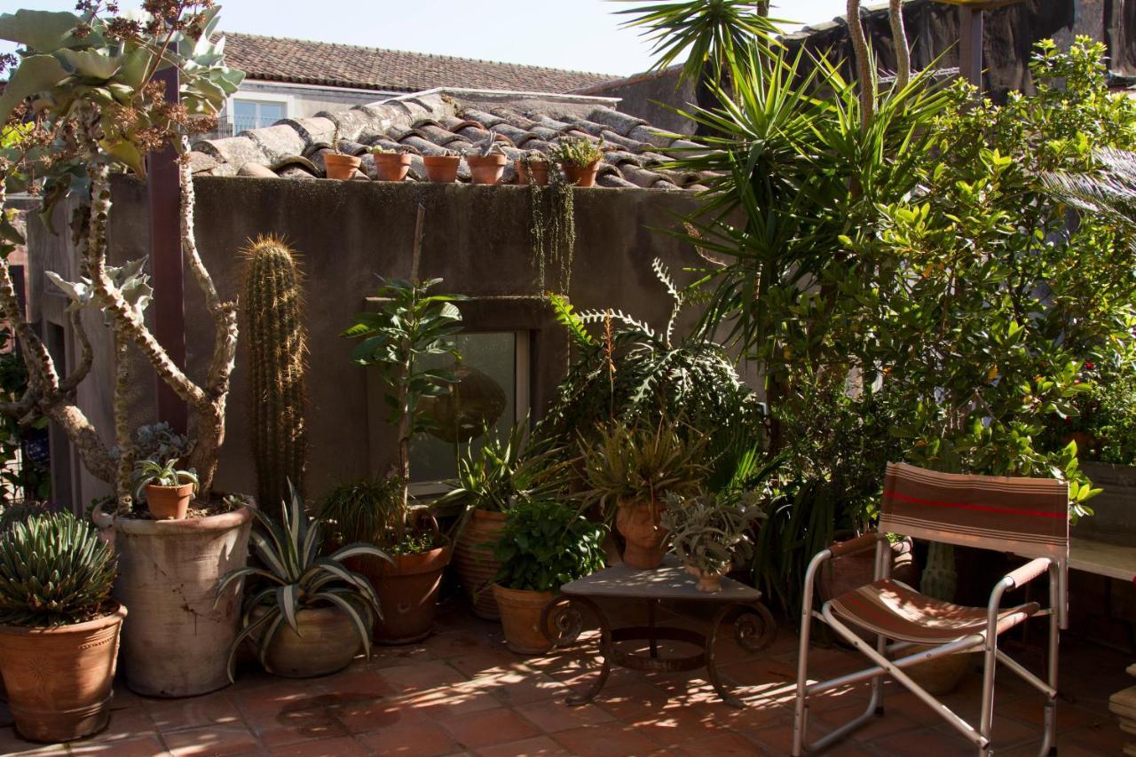 Tre Vie Apartment Con Terrazzo Giardino Pensile 卡塔尼亚 外观 照片