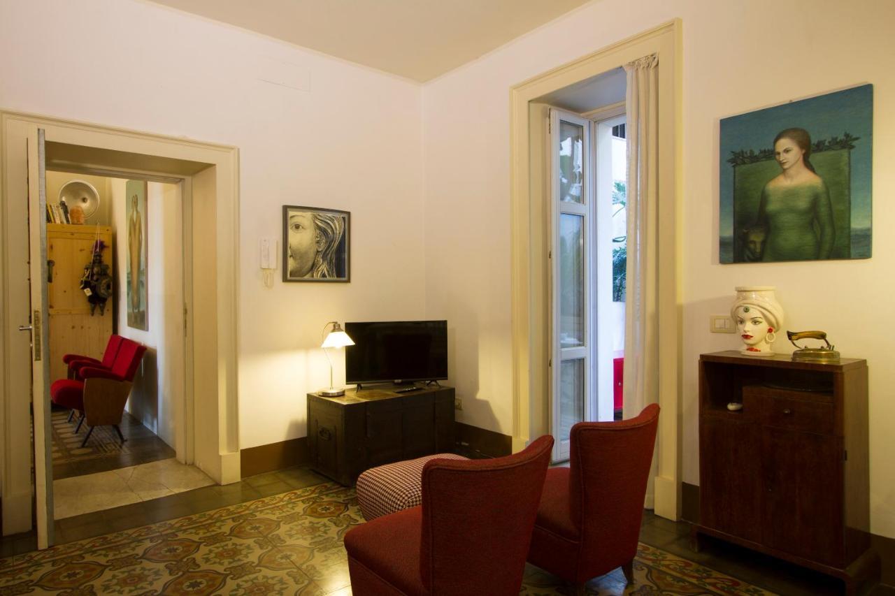 Tre Vie Apartment Con Terrazzo Giardino Pensile 卡塔尼亚 外观 照片