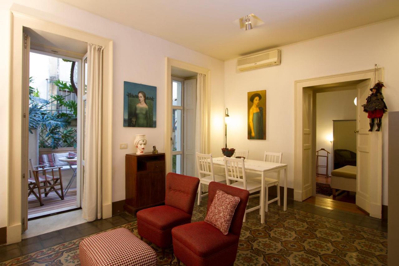 Tre Vie Apartment Con Terrazzo Giardino Pensile 卡塔尼亚 外观 照片