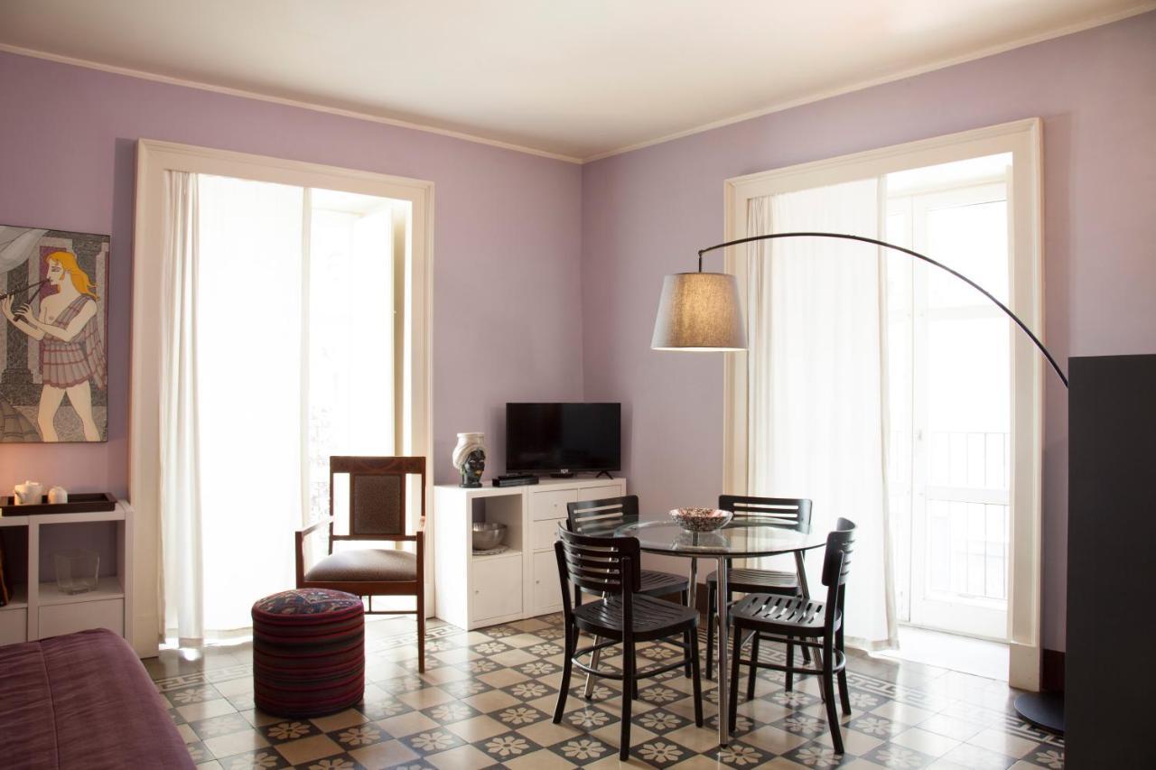 Tre Vie Apartment Con Terrazzo Giardino Pensile 卡塔尼亚 外观 照片